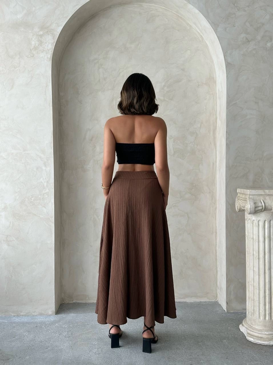 Uzun astarlı etek s255043