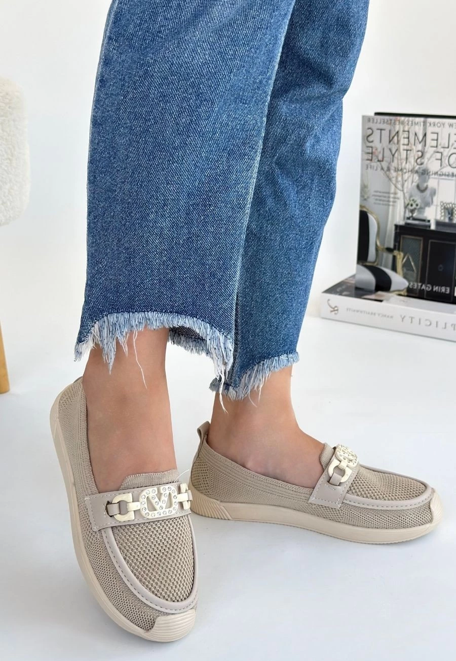 Wata Bej Triko Babet Ayakkabı